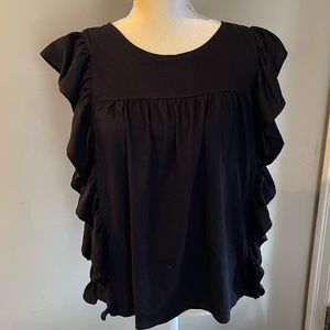 Catherine Malandrino Ruffled Top